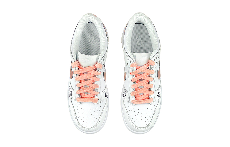 Shop [Nike Kasut Menarik] Nike Dunk Low 'Fun Cat Graffiti' DH9765-100(Team47-女粉钩6只猫)