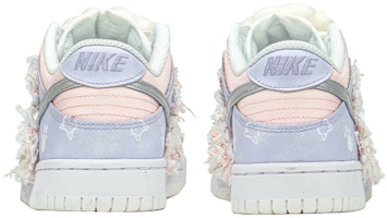 【定制球鞋】 Nike Dunk Low 特殊禮盒 毛球貓爪 小香風縫紉 低幫 板鞋 GS 粉紫 Shop 【定制球鞋】 Nike Dunk Low 特殊禮盒 毛球貓爪 小香風縫紉 低幫 板鞋 GS 粉紫
