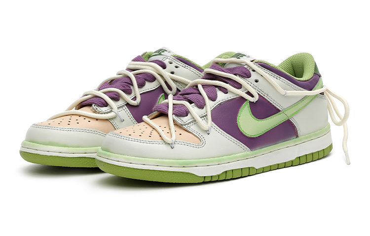 Lookbook 나이키 덩크 로우 '미래 우주인' (보라/녹색) DV9108-711(Team33-未来太空人女款)