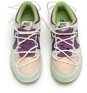 【定制球鞋】 Nike Dunk Low 未來太空人 低幫 板鞋 GS 白紫綠 Shop 【定制球鞋】 Nike Dunk Low 未來太空人 低幫 板鞋 GS 白紫綠
