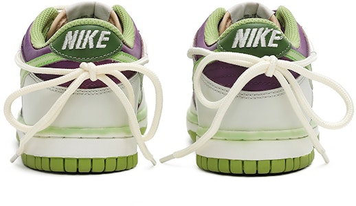 【定制球鞋】 Nike Dunk Low 未來太空人 低幫 板鞋 GS 白紫綠 Purchase 【定制球鞋】 Nike Dunk Low 未來太空人 低幫 板鞋 GS 白紫綠