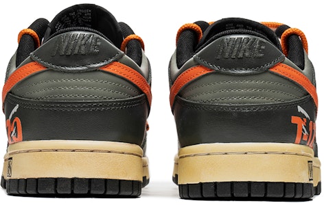 【定製球鞋】 Nike Dunk Low 野鶴製造 未來風主題 機能 解構雙鞋帶 特殊定製款 低幫 板鞋 GS 黑綠 Shop 【定製球鞋】 Nike Dunk Low 野鶴製造 未來風主題 機能 解構雙鞋帶 特殊定製款 低幫 板鞋 GS 黑綠