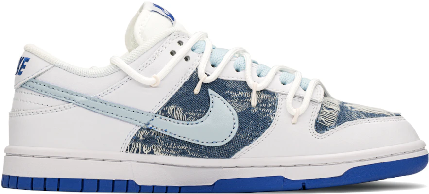 【客製球鞋】Nike Dunk 皮革 FZBB 主題 復古 低筒 滑板鞋 男款 藍白 Lookbook 【客製球鞋】Nike Dunk 皮革 FZBB 主題 復古 低筒 滑板鞋 男款 藍白