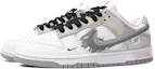 Shop 【客製球鞋】Nike Dunk Low 達文西客製 加百列 塗鴉 潮流 簡約 百搭 舒適 防滑 低筒 板鞋 男款 灰白色