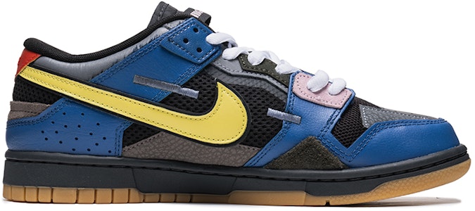 【客製球鞋】 Nike Dunk Low 野鶴制造 縫合怪 復古休閒 遊戲電競主題 按鍵 塗鴉 低筒 板鞋 男款 藍黃 Lookbook 【客製球鞋】 Nike Dunk Low 野鶴制造 縫合怪 復古休閒 遊戲電競主題 按鍵 塗鴉 低筒 板鞋 男款 藍黃