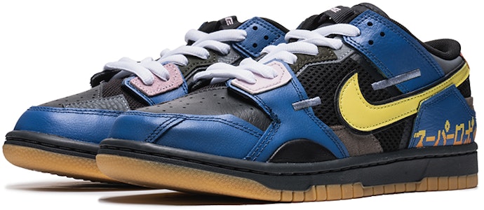 【客製球鞋】 Nike Dunk Low 野鶴制造 縫合怪 復古休閒 遊戲電競主題 按鍵 塗鴉 低筒 板鞋 男款 藍黃 Shop 【客製球鞋】 Nike Dunk Low 野鶴制造 縫合怪 復古休閒 遊戲電競主題 按鍵 塗鴉 低筒 板鞋 男款 藍黃