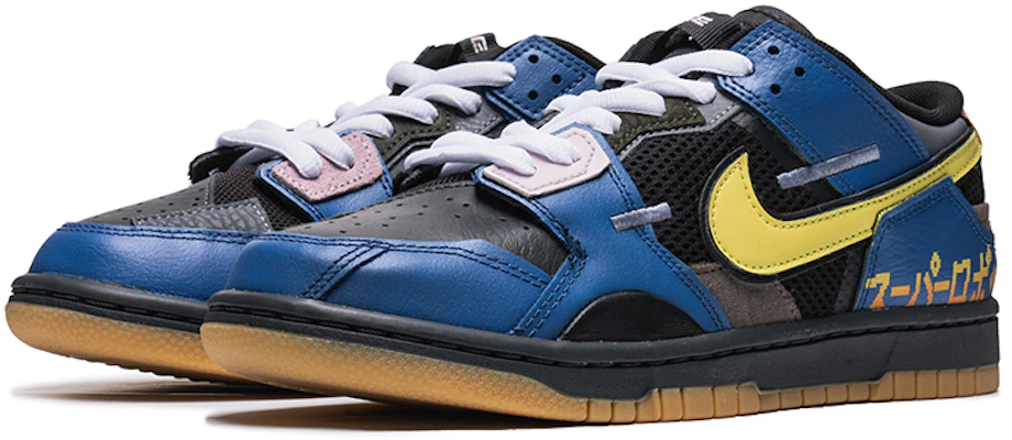 【客製球鞋】 Nike Dunk Low 野鶴制造 縫合怪 復古休閒 遊戲電競主題 按鍵 塗鴉 低筒 板鞋 男款 藍黃 Shop 【客製球鞋】 Nike Dunk Low 野鶴制造 縫合怪 復古休閒 遊戲電競主題 按鍵 塗鴉 低筒 板鞋 男款 藍黃