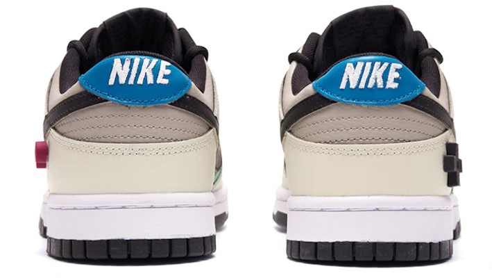 【定制球鞋】Nike Dunk Low 解構鞋帶 GAMEBOY 電玩遊戲機 低幫 板鞋 GS 綠黑米 Shop 【定制球鞋】Nike Dunk Low 解構鞋帶 GAMEBOY 電玩遊戲機 低幫 板鞋 GS 綠黑米