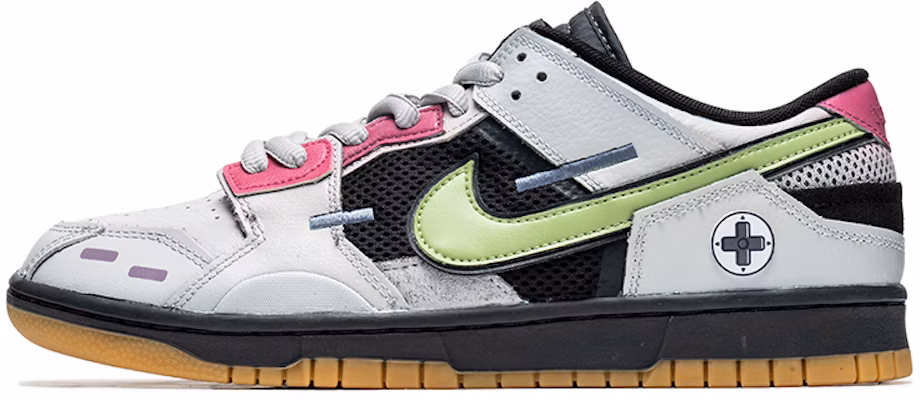 【客製球鞋】 Nike Dunk Low 野鶴制造 縫合怪 遊戲電競 按鍵 塗鴉 低幫 板鞋 男款 灰綠 Buy 【客製球鞋】 Nike Dunk Low 野鶴制造 縫合怪 遊戲電競 按鍵 塗鴉 低幫 板鞋 男款 灰綠