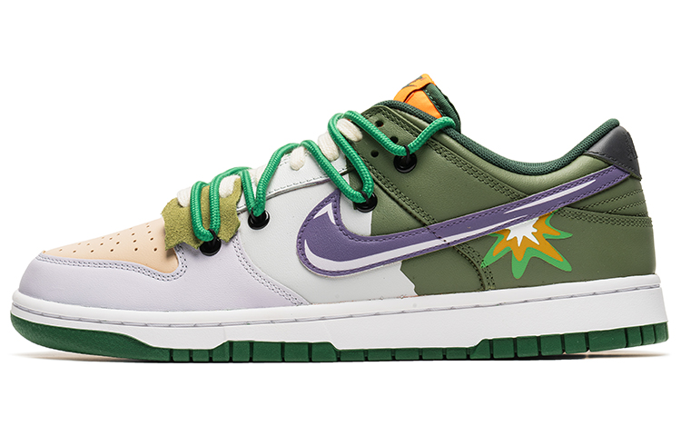 Buy [Kasut Rekaan Khas] Nike Dunk Low 'Gamma Ray Deconstructed Putih Hijau' DD1391-300(TeamB-绿巨人S-BOX)