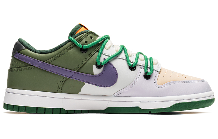 Order [Kasut Rekaan Khas] Nike Dunk Low 'Gamma Ray Deconstructed Putih Hijau' DD1391-300(TeamB-绿巨人S-BOX)