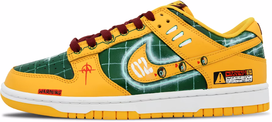 【客製化球鞋】Nike Dunk Low 創世紀 賽博朋克 機械風 低筒 球鞋 男款 黃綠 Buy 【客製化球鞋】Nike Dunk Low 創世紀 賽博朋克 機械風 低筒 球鞋 男款 黃綠