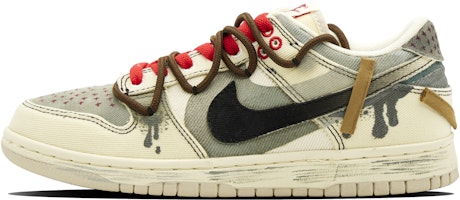 【訂製球鞋】 Nike Dunk Low 無界 主張 真實 思維 全新世界 能量 低筒 板鞋 男款 米灰 Buy 【訂製球鞋】 Nike Dunk Low 無界 主張 真實 思維 全新世界 能量 低筒 板鞋 男款 米灰