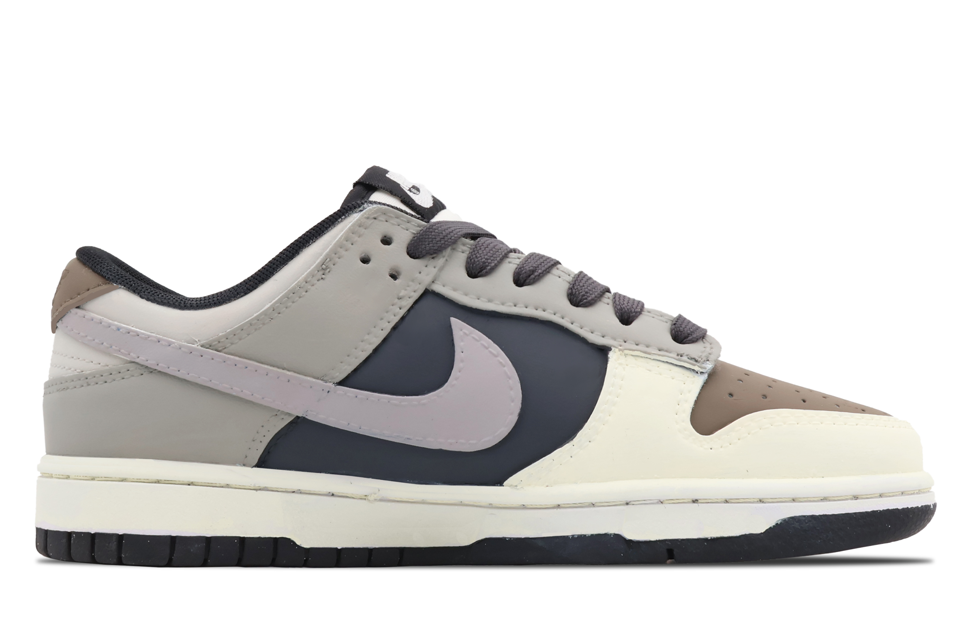 Lookbook [Kasut Custom] Nike Dunk Low 'Graffiti Corak Pra-Mewah' DD1391-100(Team53-男款几何)