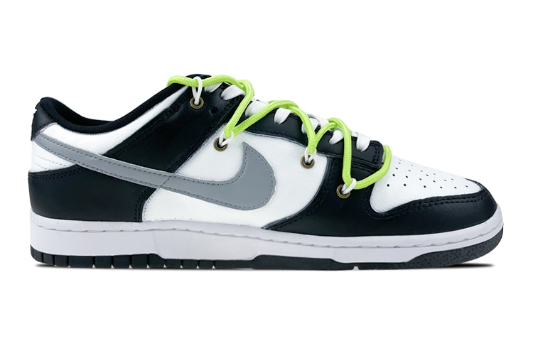 Order Nike Dunk Low Deconstruidas Negro/Blanco/Verde CW1590-100(Team叁-女款复古黑白绿S-BOX)