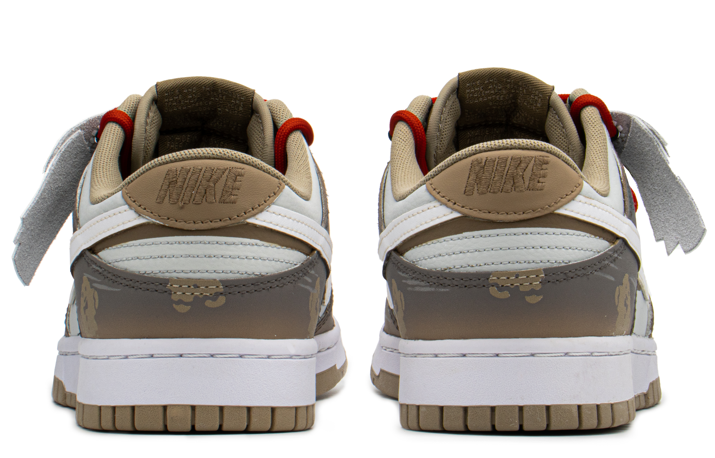 Purchase 【訂製球鞋】 Nike Dunk Low 聖誕禮遇 薑餅人 解構禮盒 低幫 板鞋 男款 米白棕