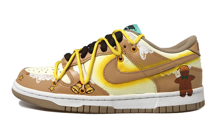 Buy [Kasot Peribadi] Nike Dunk Low 'Gingerbread Krismas Kejur Brown' DX6063-131(Team拾玖-铃铛姜饼人女S-BOX)