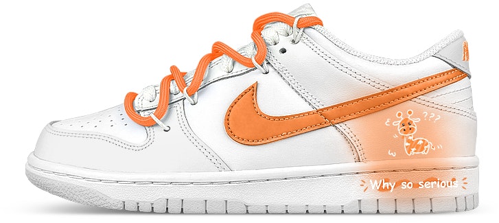 custom-shoes-nike-dunk-low-giraffe-gradient-white-orange-dv-0831-101-team47
