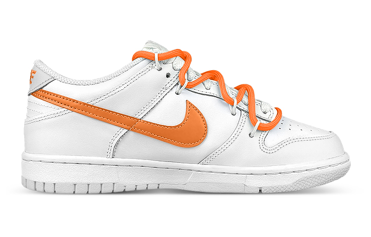 Order [Zapatos Personalizados] Nike Dunk Low 'Gradas Blancas Naranja de Jirafa' DV0831-101(Team47-男款长颈鹿)