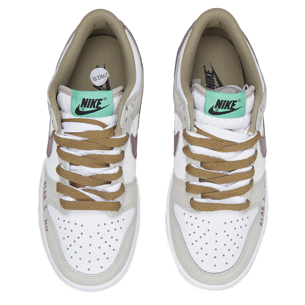 Purchase [定制鞋款] Nike Dunk Low "女孩系列小熊" DX6063-131(Teamp-臭屁熊)