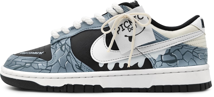 カスタムシューズ ナイキ ダンク ロー「グレイシャル・フィッション 3D」 FD1232-001(Team16-女款冰河世纪川蓝) Buy カスタムシューズ ナイキ ダンク ロー「グレイシャル・フィッション 3D」 FD1232-001(Team16-女款冰河世纪川蓝)