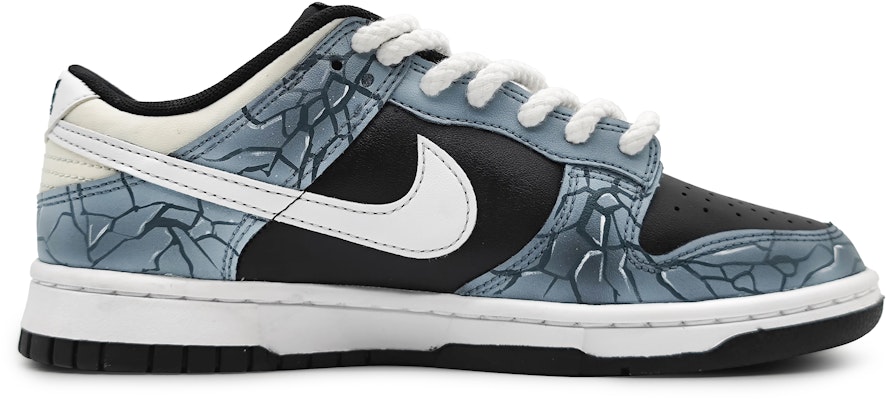 カスタムシューズ ナイキ ダンク ロー「グレイシャル・フィッション 3D」 FD1232-001(Team16-女款冰河世纪川蓝) Order カスタムシューズ ナイキ ダンク ロー「グレイシャル・フィッション 3D」 FD1232-001(Team16-女款冰河世纪川蓝)