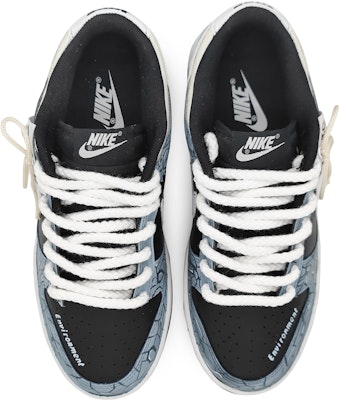 カスタムシューズ ナイキ ダンク ロー「グレイシャル・フィッション 3D」 FD1232-001(Team16-女款冰河世纪川蓝) Shop カスタムシューズ ナイキ ダンク ロー「グレイシャル・フィッション 3D」 FD1232-001(Team16-女款冰河世纪川蓝)