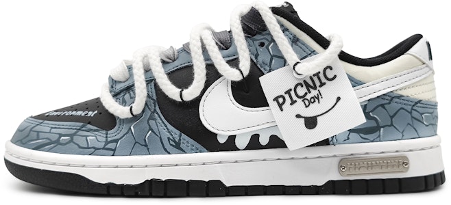 カスタム ダンク ロー "氷河裂溝 3D" (80 characters) FD1232-001(Team16-女款冰河世纪川解构蓝) Buy カスタム ダンク ロー "氷河裂溝 3D" (80 characters) FD1232-001(Team16-女款冰河世纪川解构蓝)