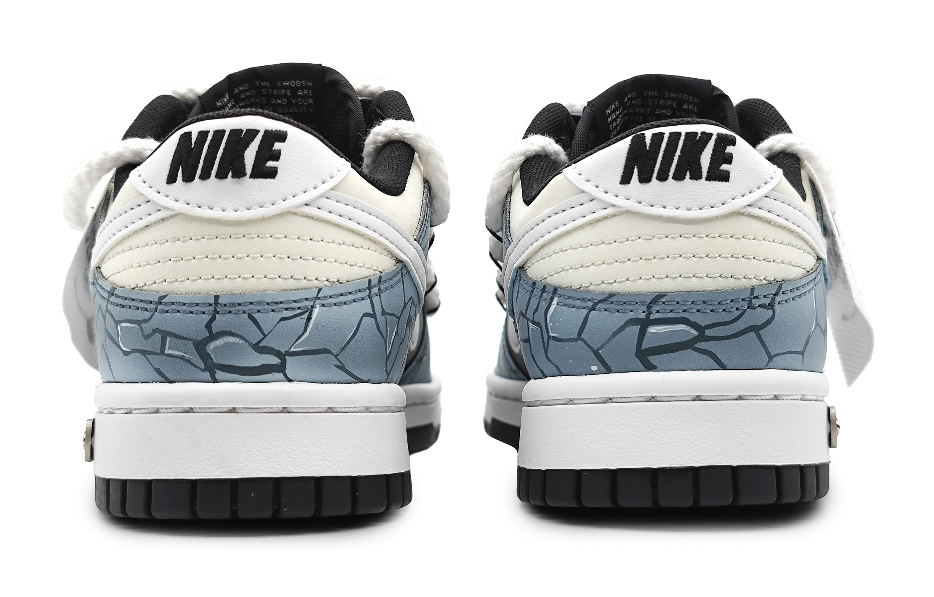 Purchase カスタム ダンク ロー "氷河裂溝 3D" (80 characters) FD1232-001(Team16-女款冰河世纪川解构蓝)