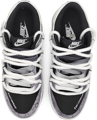 【定制球鞋】 Nike Dunk Low 冰河世紀 冰川裂變 3D效果 刺繡標牌 可拆卸 解構雙鞋帶 低幫 板鞋 男款 黑紫 Shop 【定制球鞋】 Nike Dunk Low 冰河世紀 冰川裂變 3D效果 刺繡標牌 可拆卸 解構雙鞋帶 低幫 板鞋 男款 黑紫