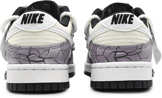 【定制球鞋】 Nike Dunk Low 冰河世紀 冰川裂變 3D效果 刺繡標牌 可拆卸 解構雙鞋帶 低幫 板鞋 男款 黑紫 Purchase 【定制球鞋】 Nike Dunk Low 冰河世紀 冰川裂變 3D效果 刺繡標牌 可拆卸 解構雙鞋帶 低幫 板鞋 男款 黑紫