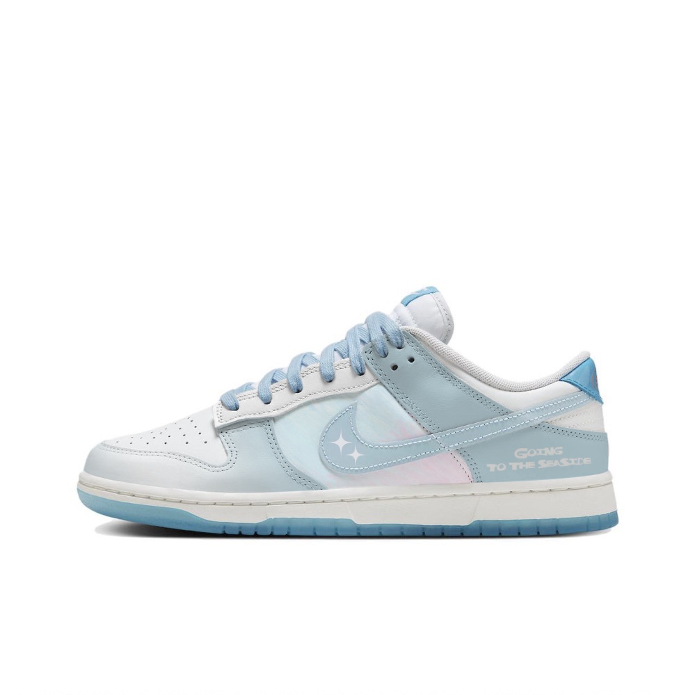 Buy [Sepatu Kustom] Nike Dunk Low 'Glacier Blue Summer' FN3433-141(Team48-冰河)
