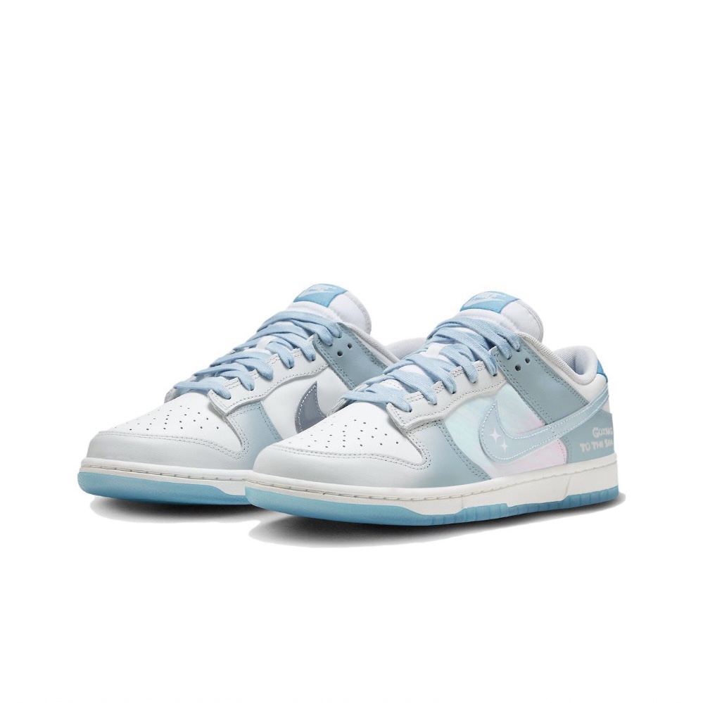 Lookbook [Sepatu Kustom] Nike Dunk Low 'Glacier Blue Summer' FN3433-141(Team48-冰河)