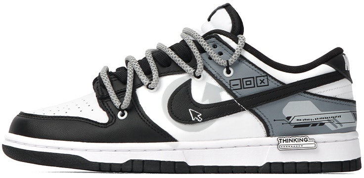 custom-shoes-nike-dunk-low-glitch-gaming-graffiti