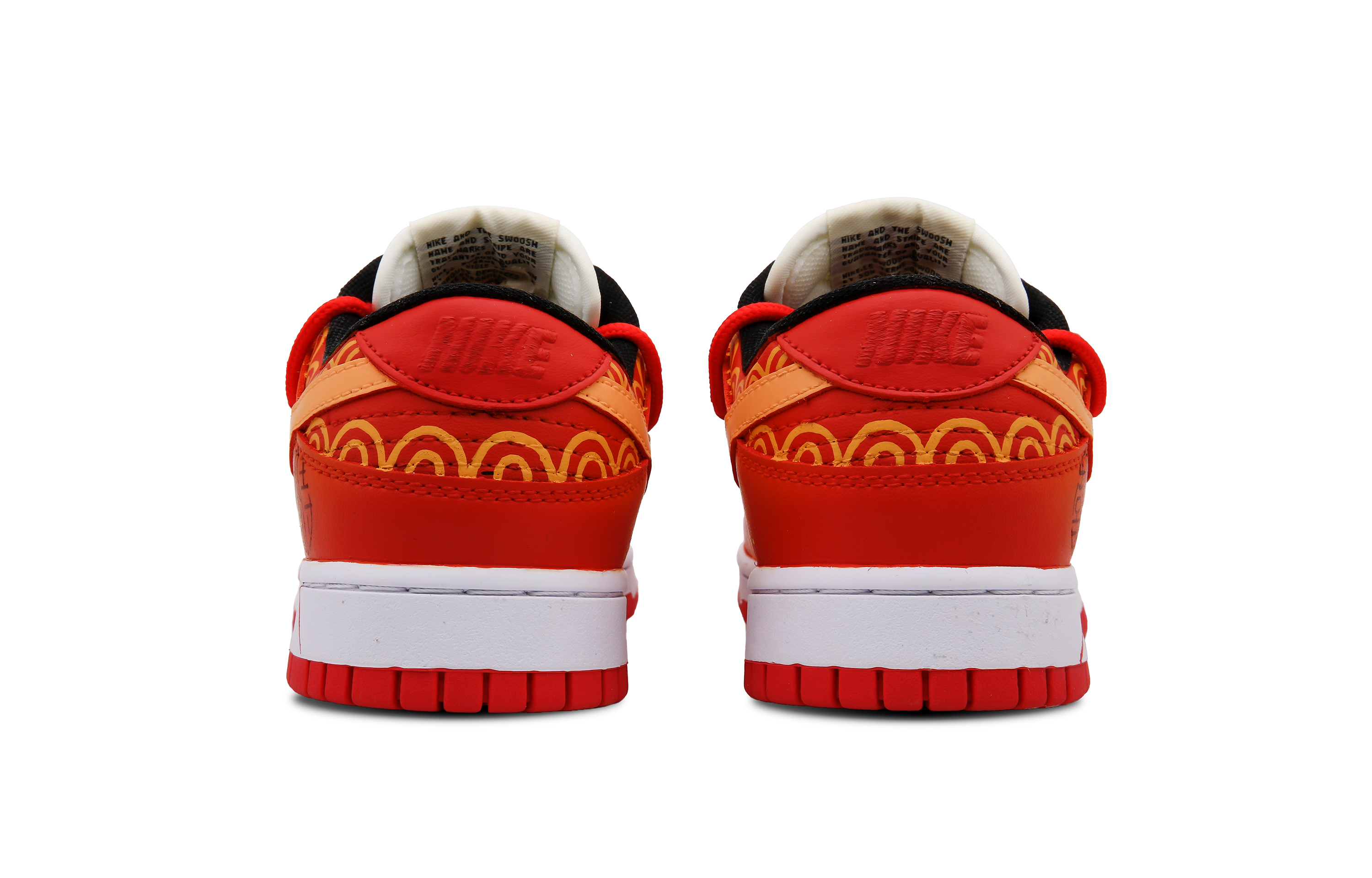 Purchase [Kasut Custom] Nike Dunk Low 'Good Fate Merah Emas' FD9762-061(Team51-为你而来)