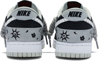 나이키 덩크 로우 '고딕 캐슈 플라워 커스텀' (Nike Dunk Low 'Gothic Cashew Flower Custom') DV0827-100(Team80-男款哥特腰果花黑白) Shop 나이키 덩크 로우 '고딕 캐슈 플라워 커스텀' (Nike Dunk Low 'Gothic Cashew Flower Custom') DV0827-100(Team80-男款哥特腰果花黑白)