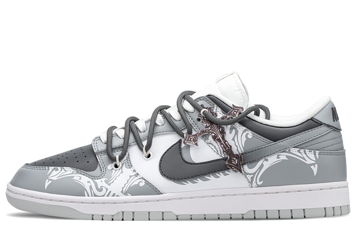 Buy 나이키 덩크 로우 '고딕 그레이' (커스텀) DV0831-101(TeamA-剑锋)