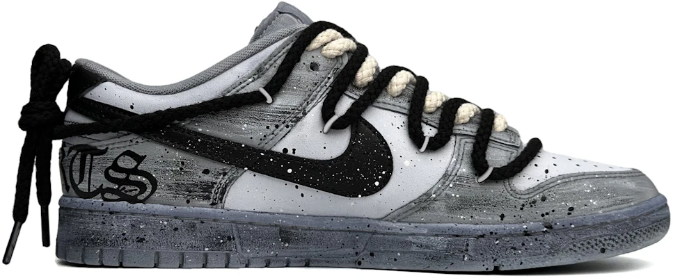 【カスタムシューズ】ナイキダンクロウ『ゴシックファントムブラック-グレー』 DV0831-101(Team87-哥特魅影男款黑灰) Order 【カスタムシューズ】ナイキダンクロウ『ゴシックファントムブラック-グレー』 DV0831-101(Team87-哥特魅影男款黑灰)