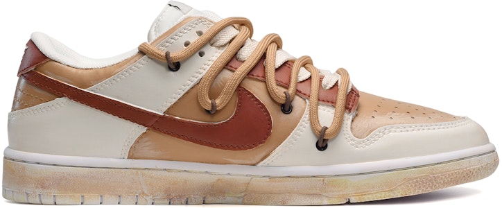 【客製球鞋】Nike Dunk Low (GS) 哥德風 太陽 低筒 板鞋 棕白 Order 【客製球鞋】Nike Dunk Low (GS) 哥德風 太陽 低筒 板鞋 棕白