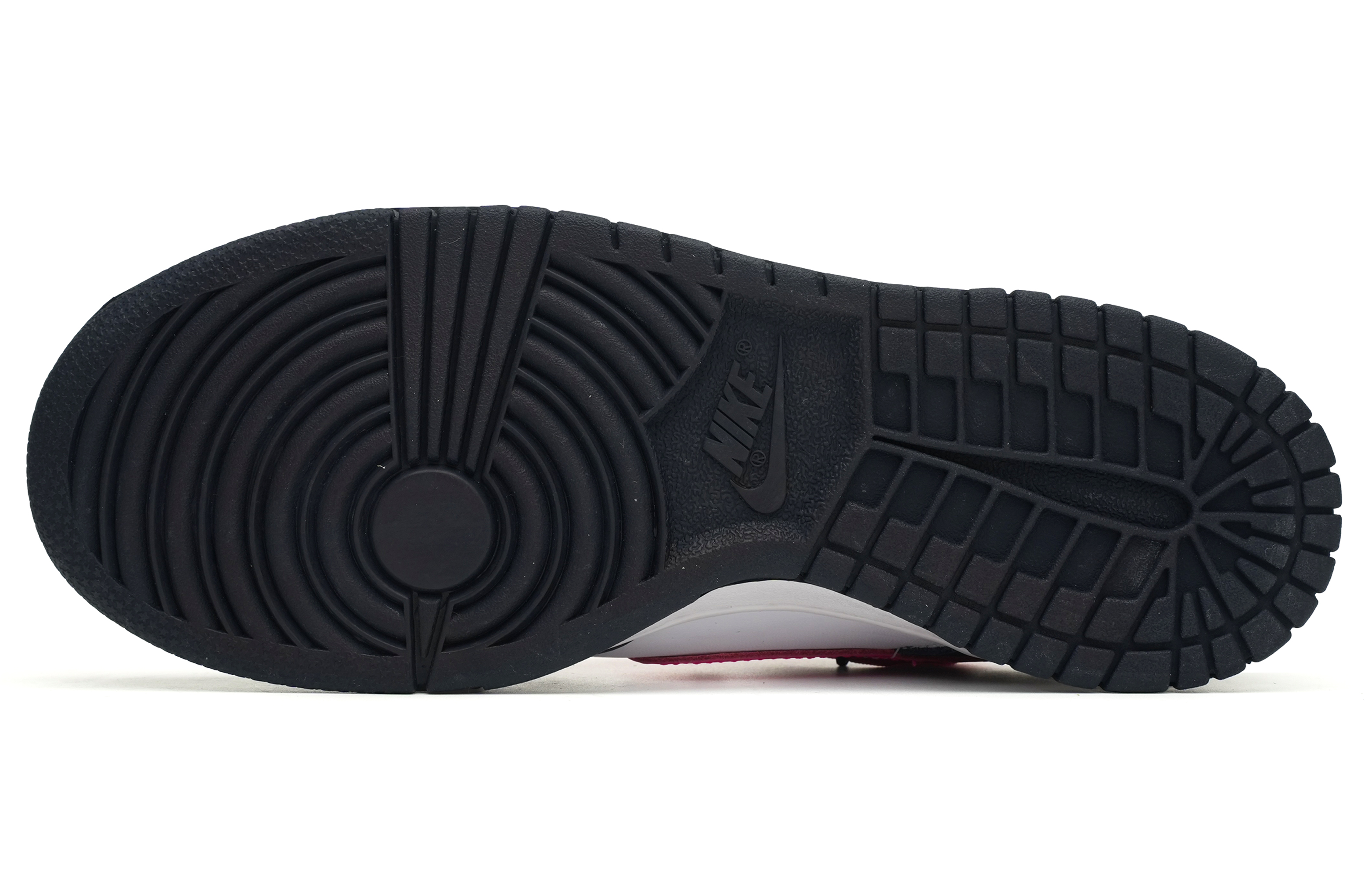 Details for [Zapatos Personalizados] Nike Dunk Low 'Gothic Swoosh Blanco Negro Rosa' FB9109-401(Team35-活力三钩)