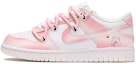 Buy 나이키 덩크 로우 '그라데이션 베어 클로 핑크 화이트' (Nike Dunk Low '그라베어 핑크 화이트') DH9765-100(TeamThree-女款熊爪粉白)