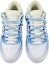 Shop 【訂製球鞋】Nike Dunk Low MAY 解構 漸變流淌 兔子 胡蘿蔔 塗鴉 雙鞋帶 低幫 板鞋 男款 白藍