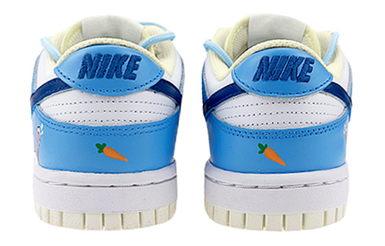 Purchase [Sepatu Kustom] Nike Dunk Low 'Gradient Bunny and Carrot Graffiti' DJ6188-100(Team47-男款蓝兔萝卜)
