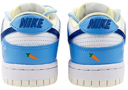 【訂製球鞋】Nike Dunk Low MAY 解構 漸變流淌 兔子 胡蘿蔔 塗鴉 雙鞋帶 低幫 板鞋 男款 白藍 Purchase 【訂製球鞋】Nike Dunk Low MAY 解構 漸變流淌 兔子 胡蘿蔔 塗鴉 雙鞋帶 低幫 板鞋 男款 白藍