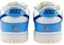 Purchase 【訂製球鞋】Nike Dunk Low MAY 解構 漸變流淌 兔子 胡蘿蔔 塗鴉 雙鞋帶 低幫 板鞋 男款 白藍
