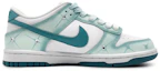 Order 【訂製球鞋】Nike Dunk Low 青青糯山 鑲鑽 漸變青綠 小清新色彩 低筒 板鞋 GS 青色