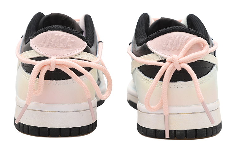 Shop 나이키 덩크 로우 '그라데이션 마카롱 블랙핑크' (커스텀) CW1590-100(Team拾玖-马卡龙女S-BOX)