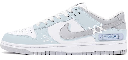 【訂製球鞋】Nike Dunk Low 畢業季 夏日出遊 多巴胺穿搭 疊鉤設計 限定鞋盒 低筒 滑板鞋 男款 灰藍 Buy 【訂製球鞋】Nike Dunk Low 畢業季 夏日出遊 多巴胺穿搭 疊鉤設計 限定鞋盒 低筒 滑板鞋 男款 灰藍