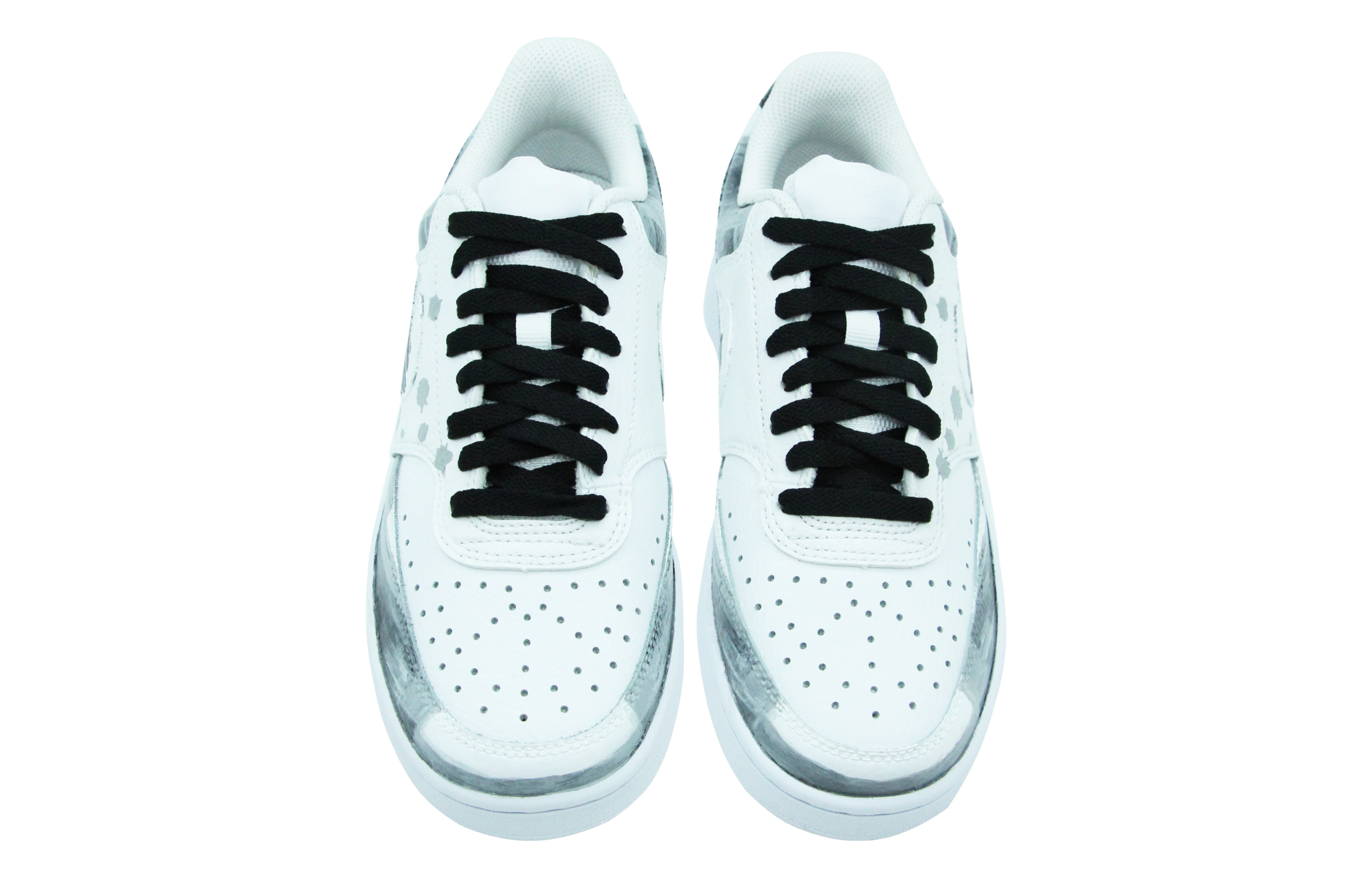 Shop 나이키 덩크 로우 '그라피티 아트 블랙 화이트 그린' (커스텀) DH2987-101(Team39-AMY94抽象)