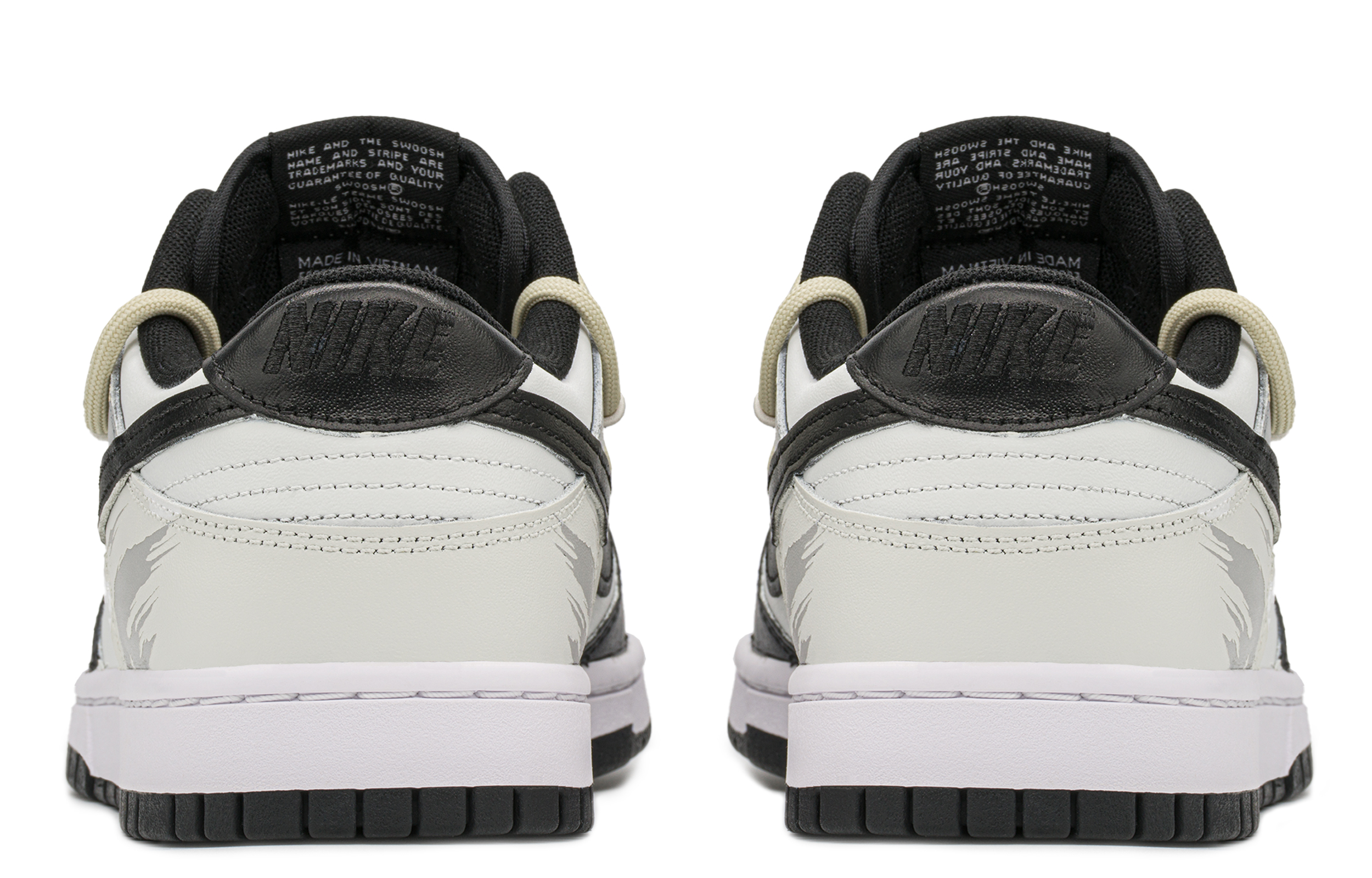 [Custom Shoes] Nike Dunk Low 'Graffiti Black Beige' 圖 5